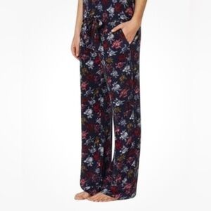 EQUIPMENT Avery Wide Leg Peacoat Pajama Silk Pants